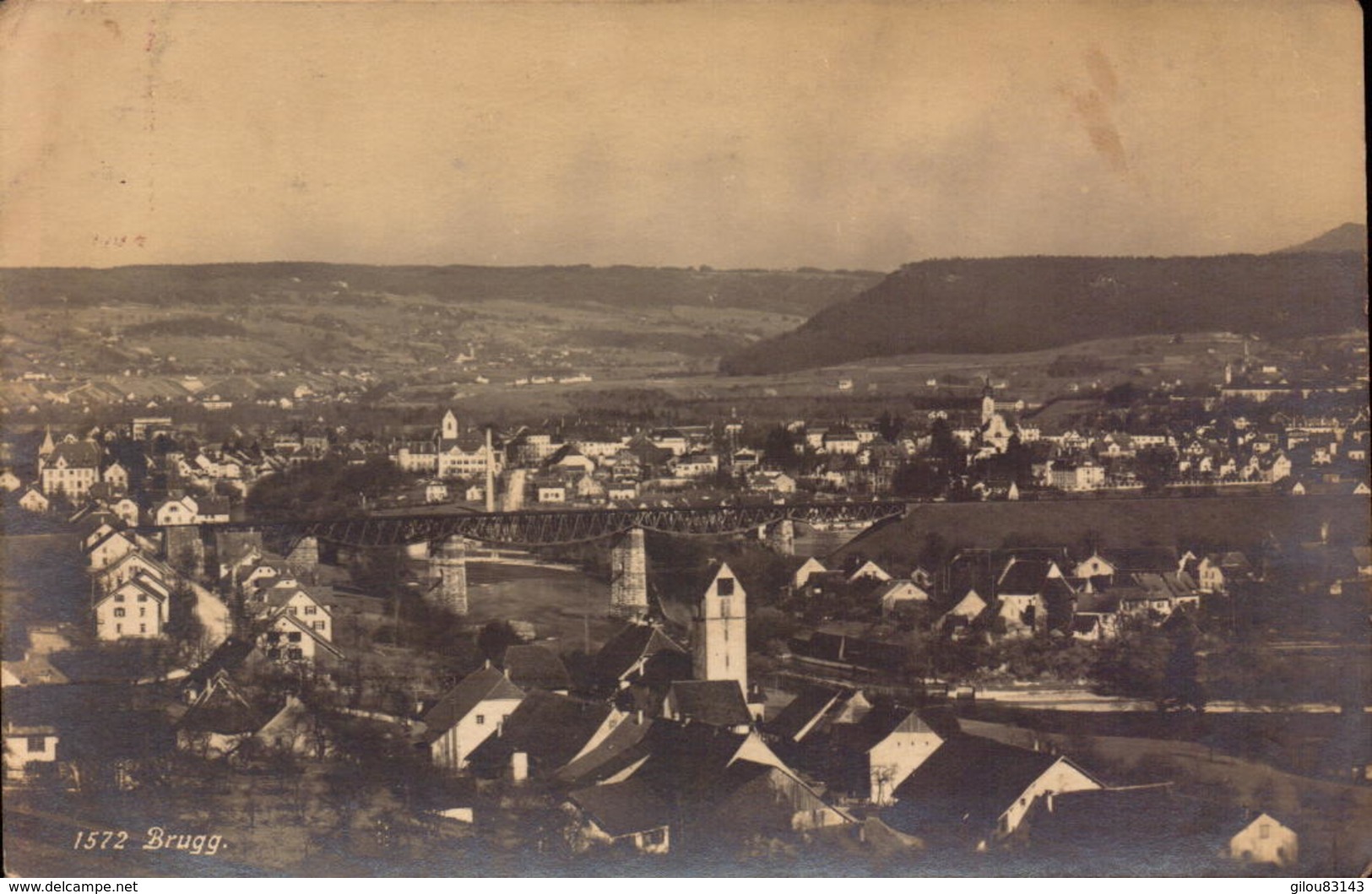 Suisse, Brugg, Vue Generale     (bon Etat) - Brugg