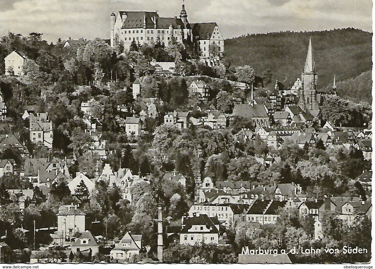 Marburg Lahn Panorama  VON SUDEN - Marburg