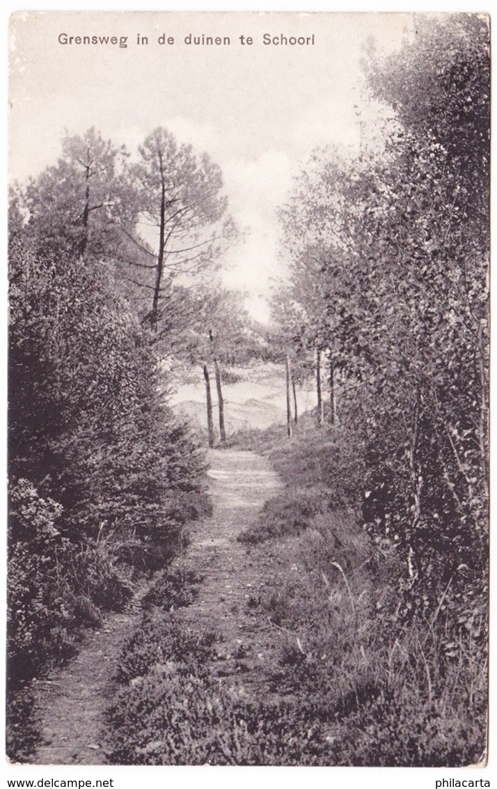 Schoorl - Grensweg In De Duinen - 1915 - Schoorl