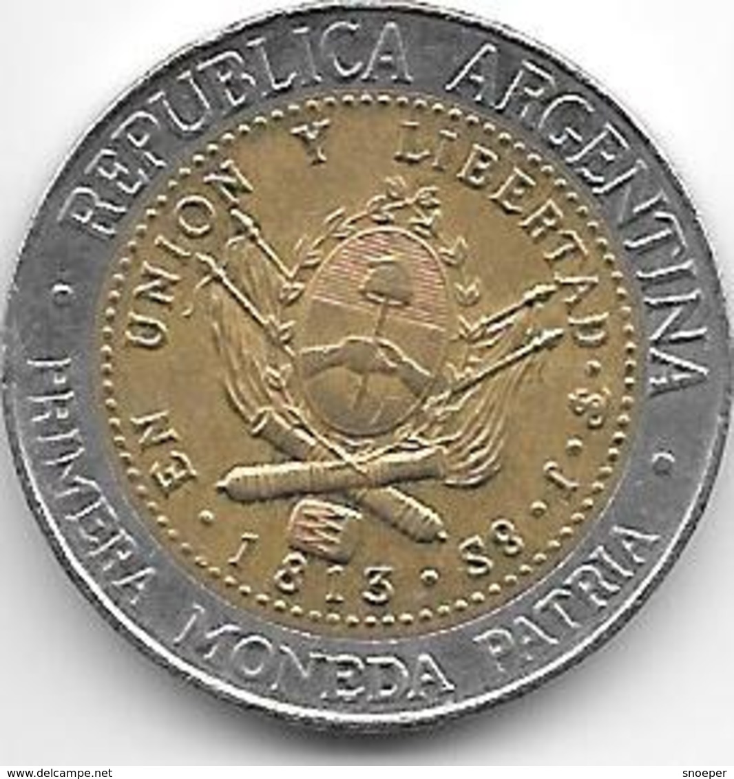 *argentina 1 Peso 2008  Km 112.1 Xf+ - Argentine