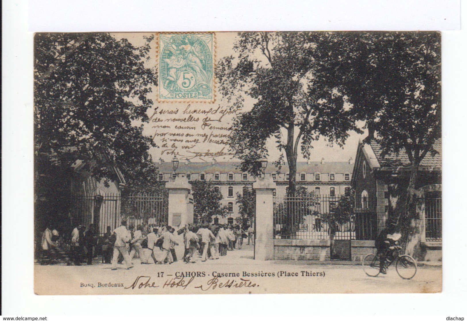 Cahors. Lot. Caserne Bessières. Place Thiers. (2729) - Casernes