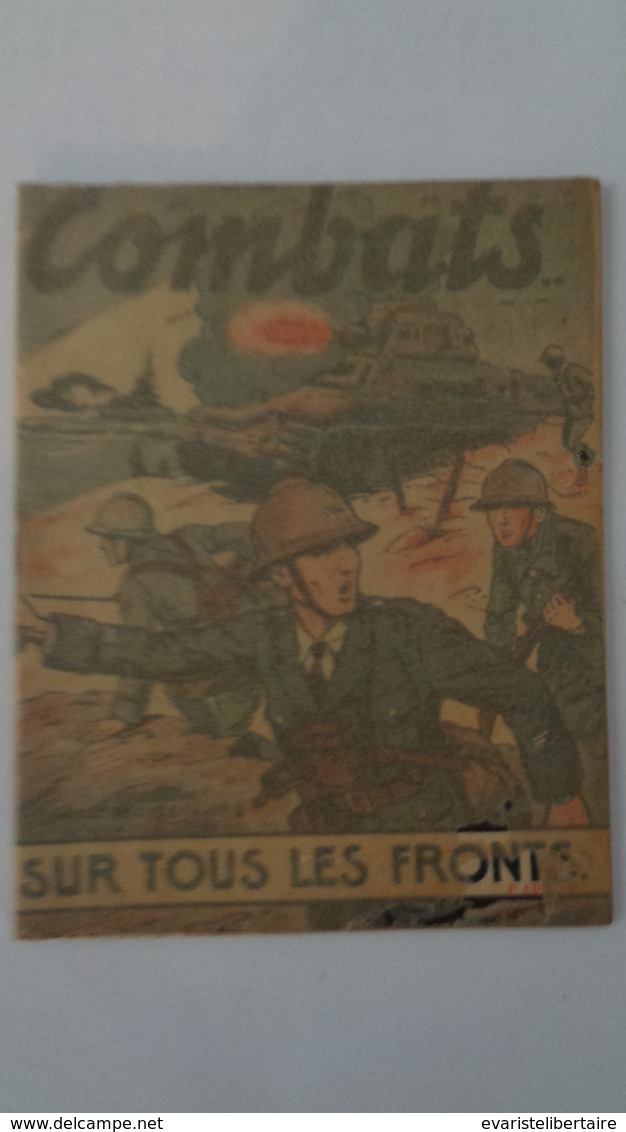 Combats Sur Tous Les Fronts  ,n°2 ,illustrateur Robert RIGOT - Autre Magazines