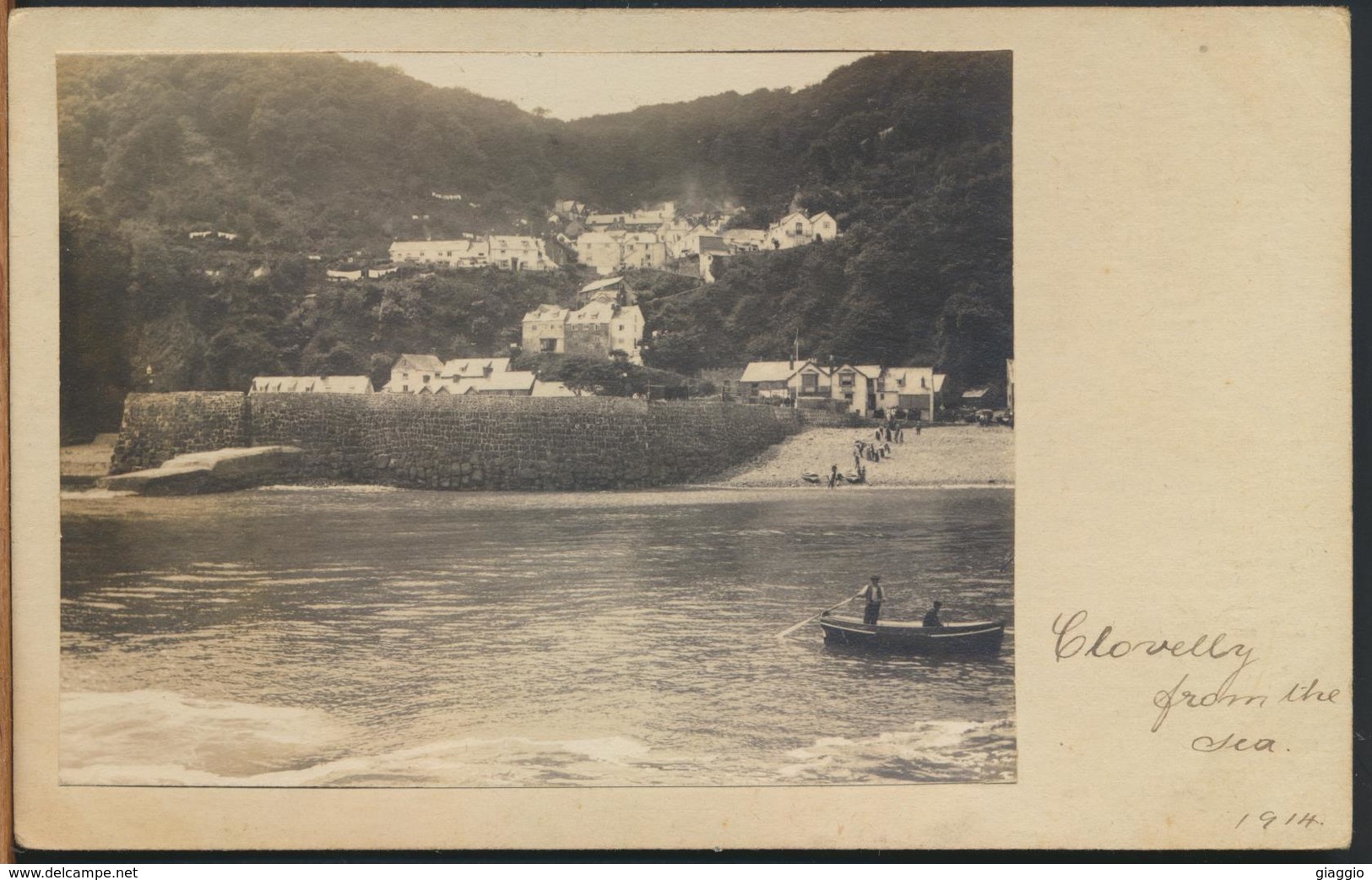 °°° 11006 - UK - CLOVELLY FROM THE SEA °°° - Clovelly