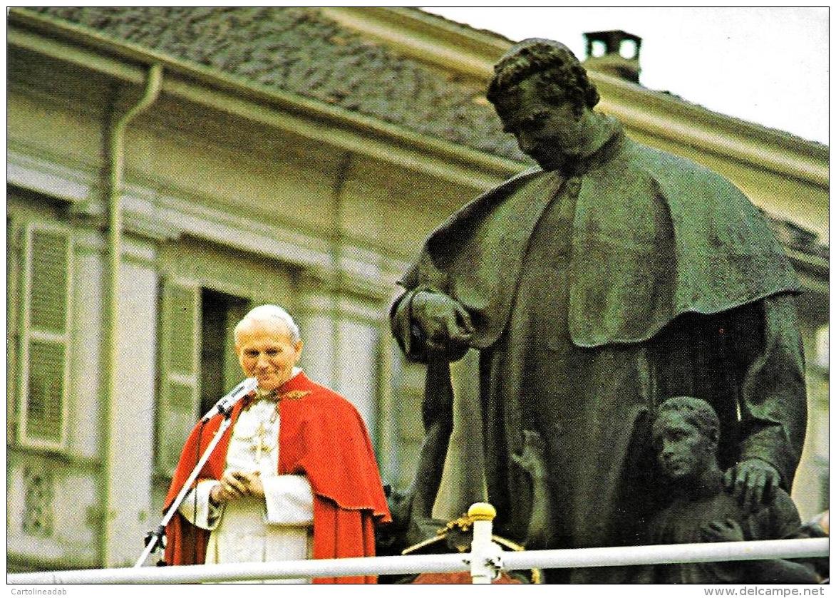 [MD1525] CPM - TORINO - GIOVANNI PAOLO II IN VISITA A TORINO - CON ANNULLO 2.4.1988 - NV - Papi