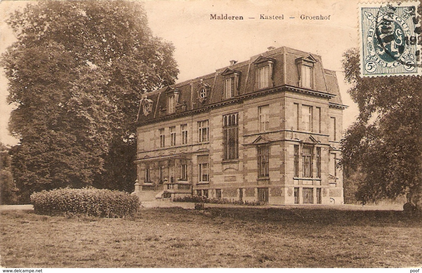 Malderen : Kasteel  ---- Groenhof - Londerzeel