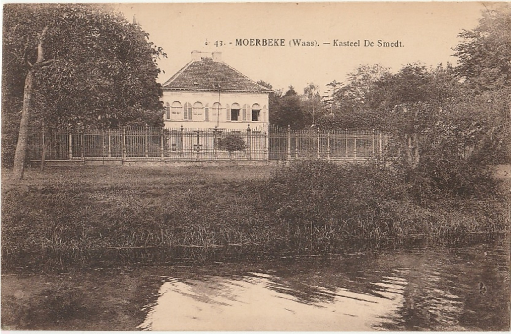 MOERBEKE WAAS Kasteel De Smedt - Moerbeke-Waas