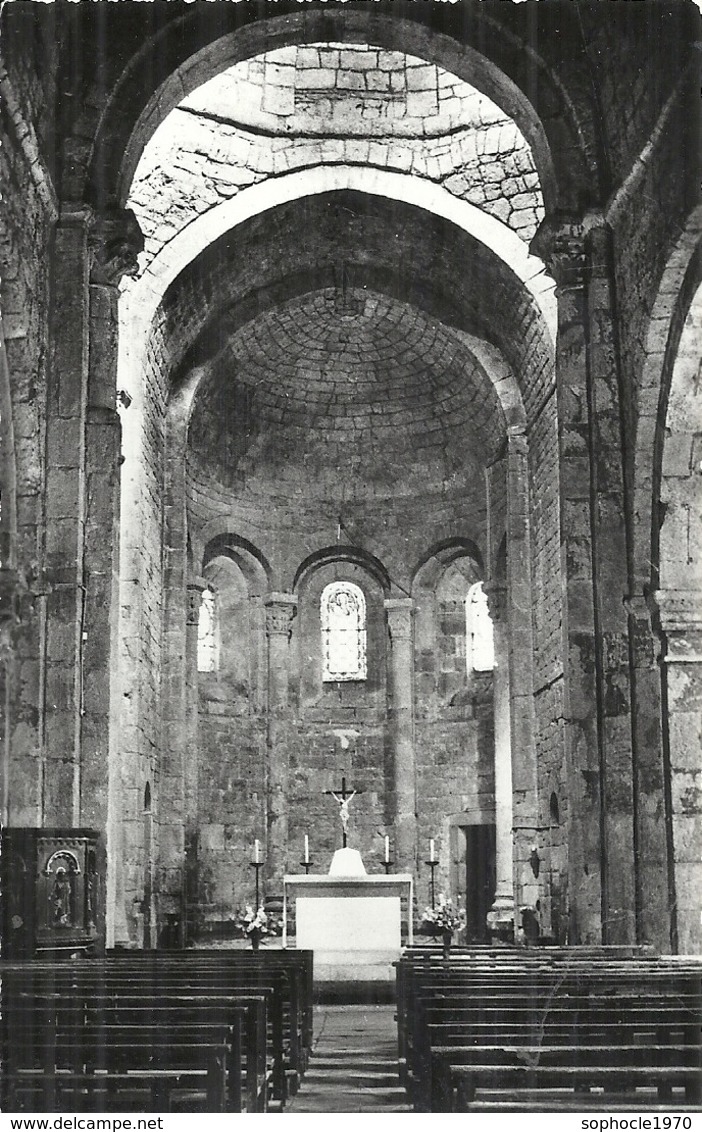 LOZERE - 48 - ISPAGNAC - CPSM PF NB - L'église Paroissiale - Intérieur - Maître Autel - Gandrieux Saint Amans