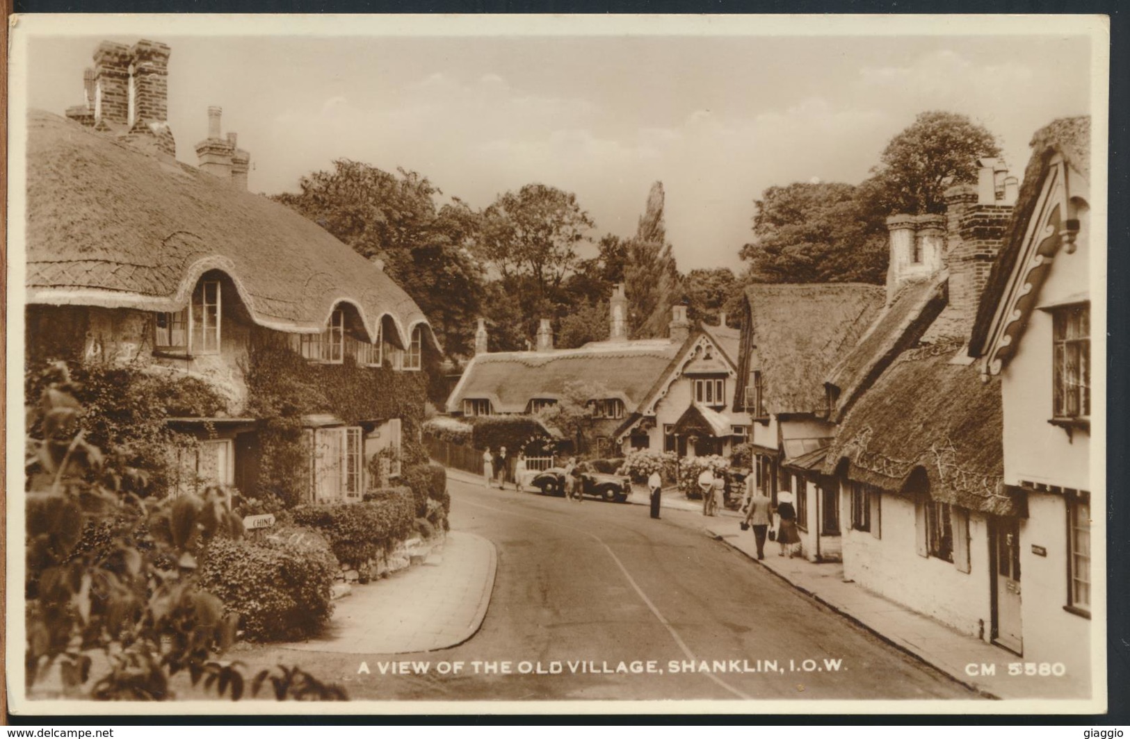 °°° 11024 - UK - A VIEW OF THE OLD VILLAGE , SHANKLIN °°° - Altri & Non Classificati