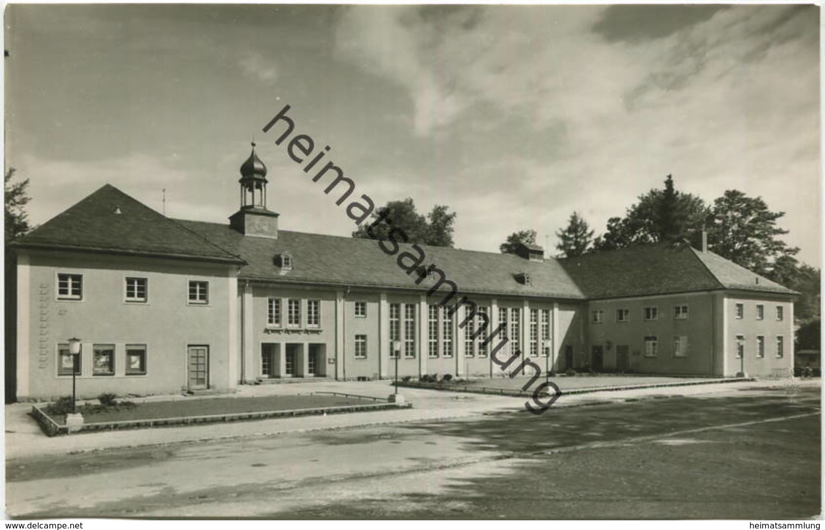 Lobenstein - Kulturhaus - Foto-AK Handabzug 50er Jahre - Verlag Photo-König Lobenstein - Lobenstein