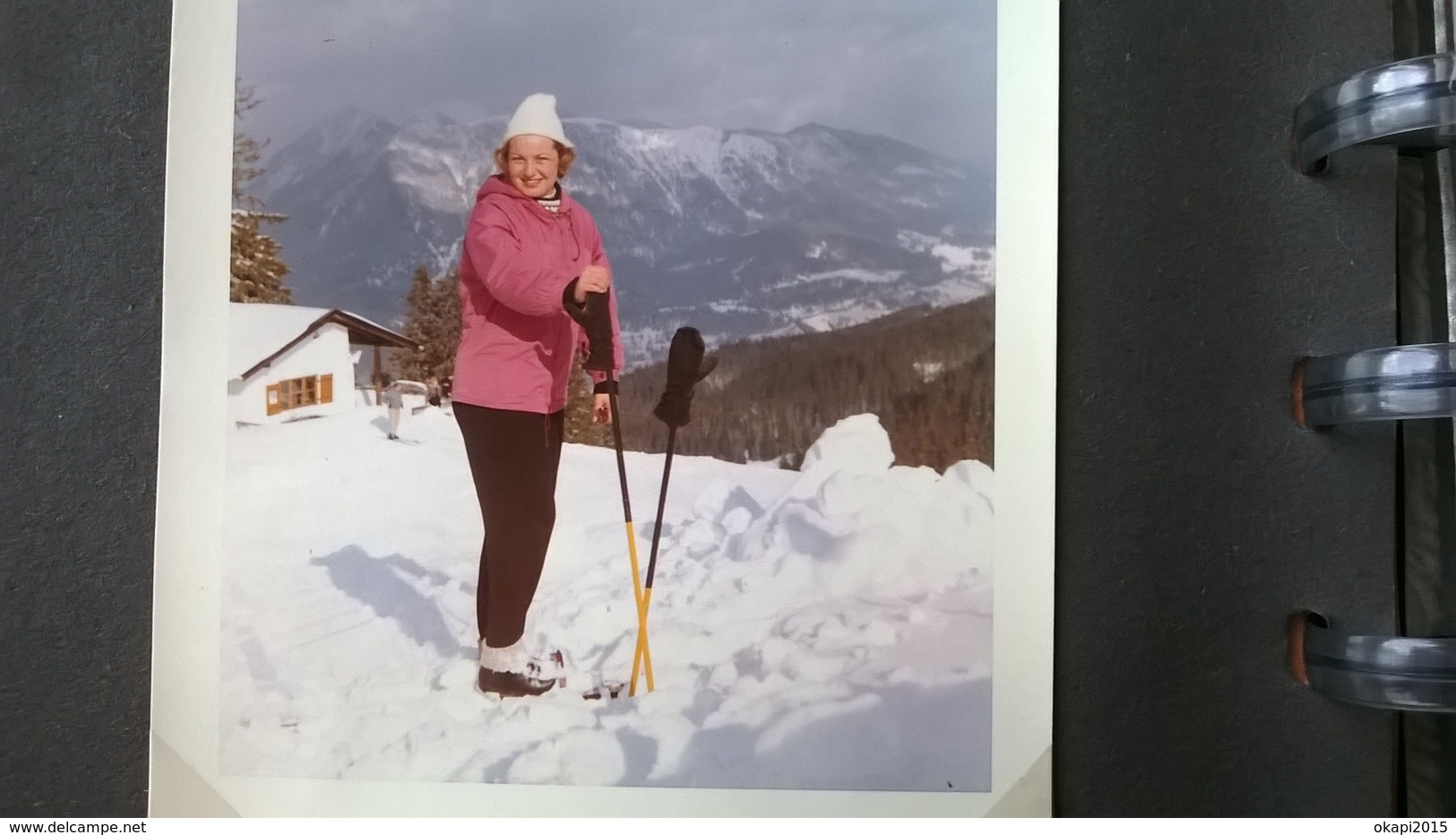 120 PHOTOS DONT 33 PHOTOS D UNE EXCURSION EN MONTAGNES ACTIVITÉ DE SKI JEUX  ANNÉES 1950 À 1970