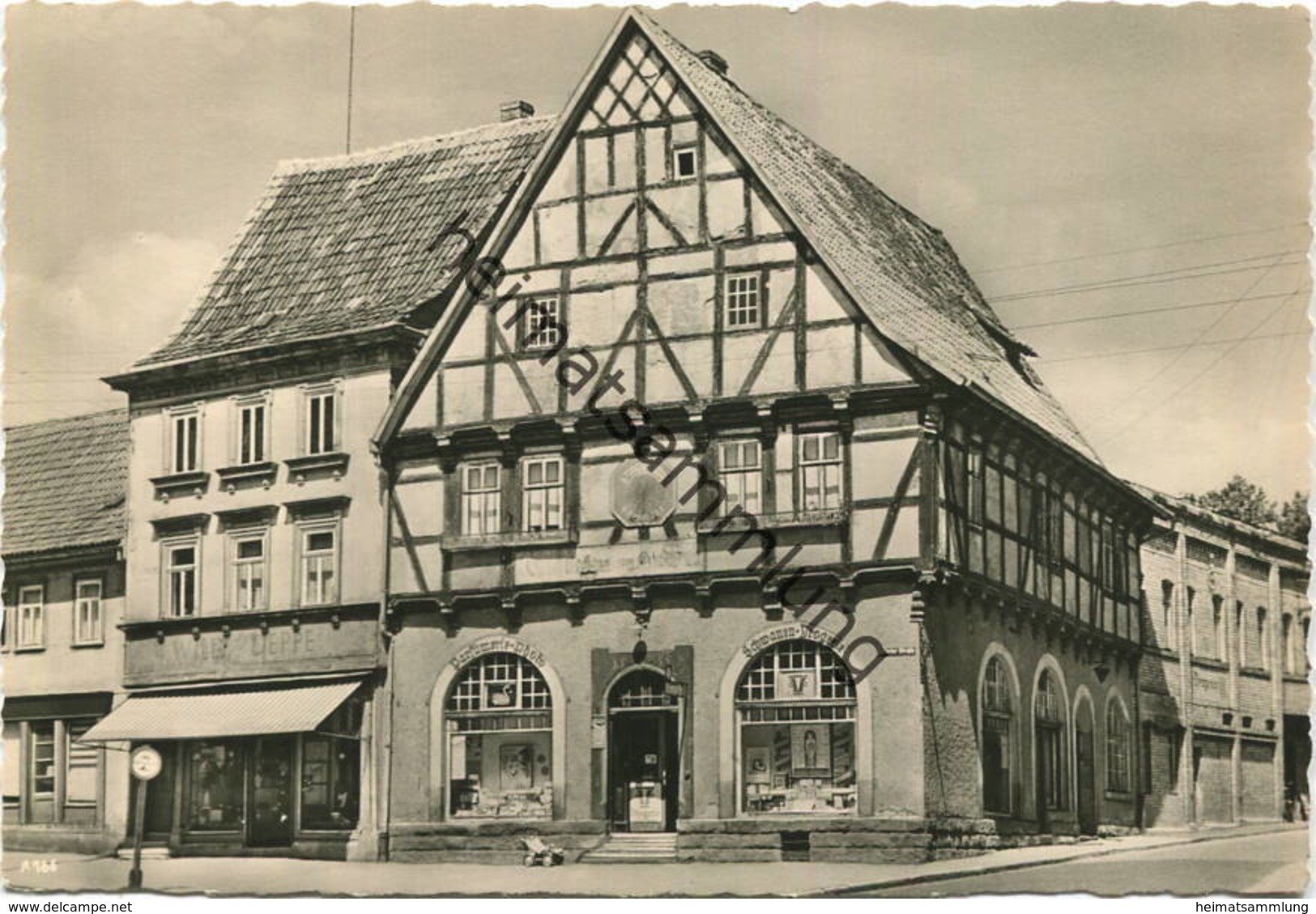 Frankenhausen - Schwanen-Drogerie - Foto-AK Grossformat 1961 - Verlag Kurt Görtz Frankenhausen - Bad Frankenhausen