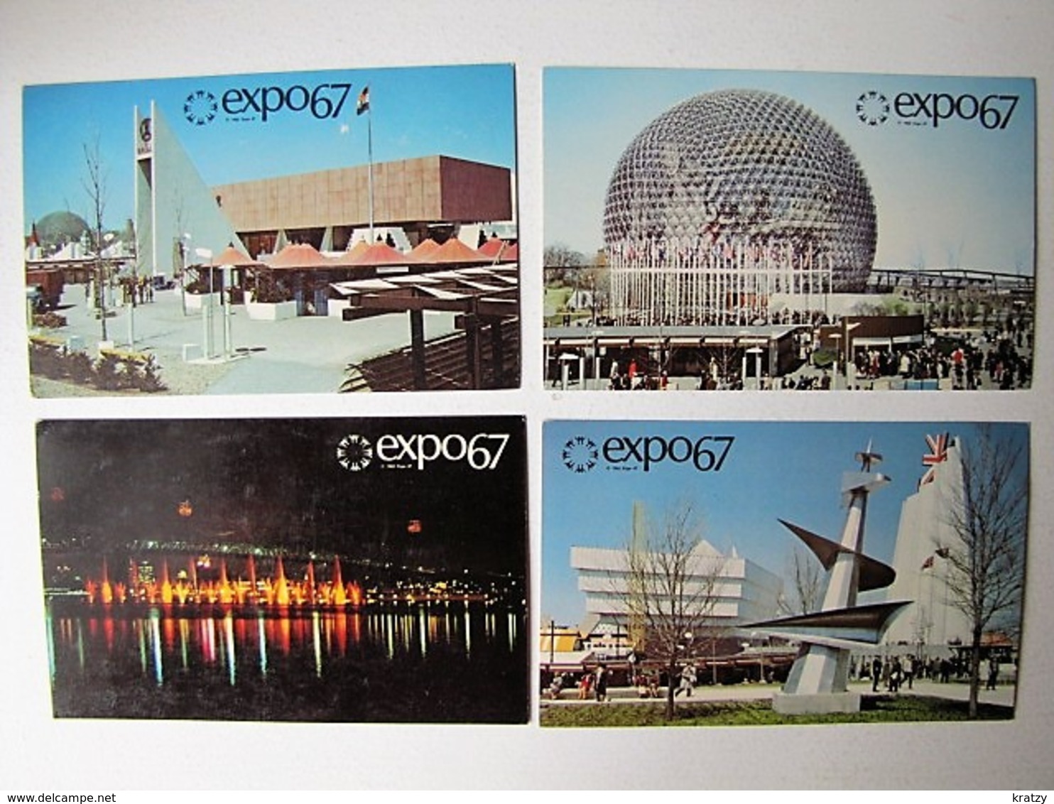 CANADA - LOT DE 10 Cartes De L'Exposition Internationale Montréal' 67 - 5 - 99 Cartes