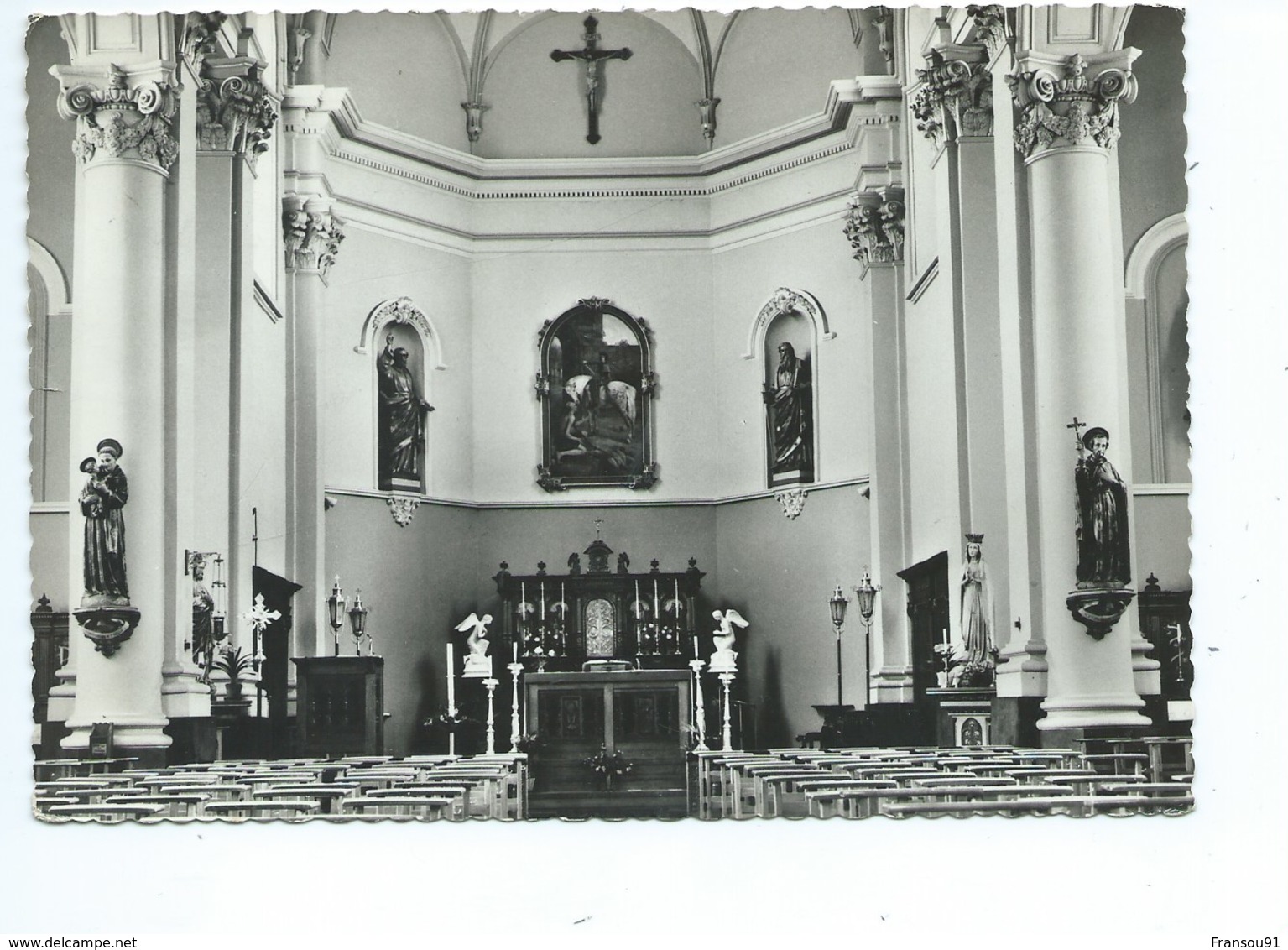 Balegem Kerk Binnenzicht - Oosterzele