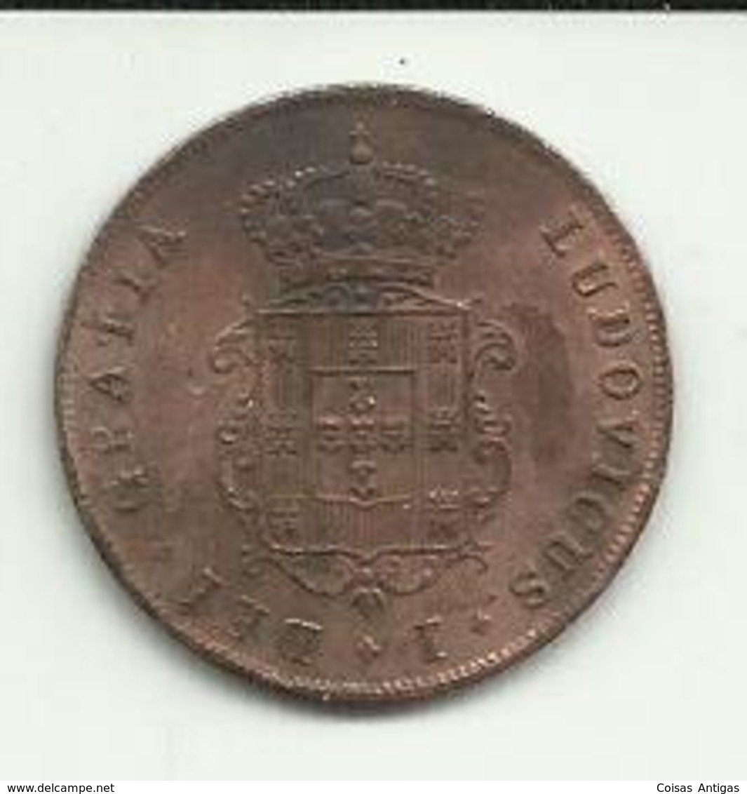 III Réis 1868 D. Luis I Portugal - Portugal