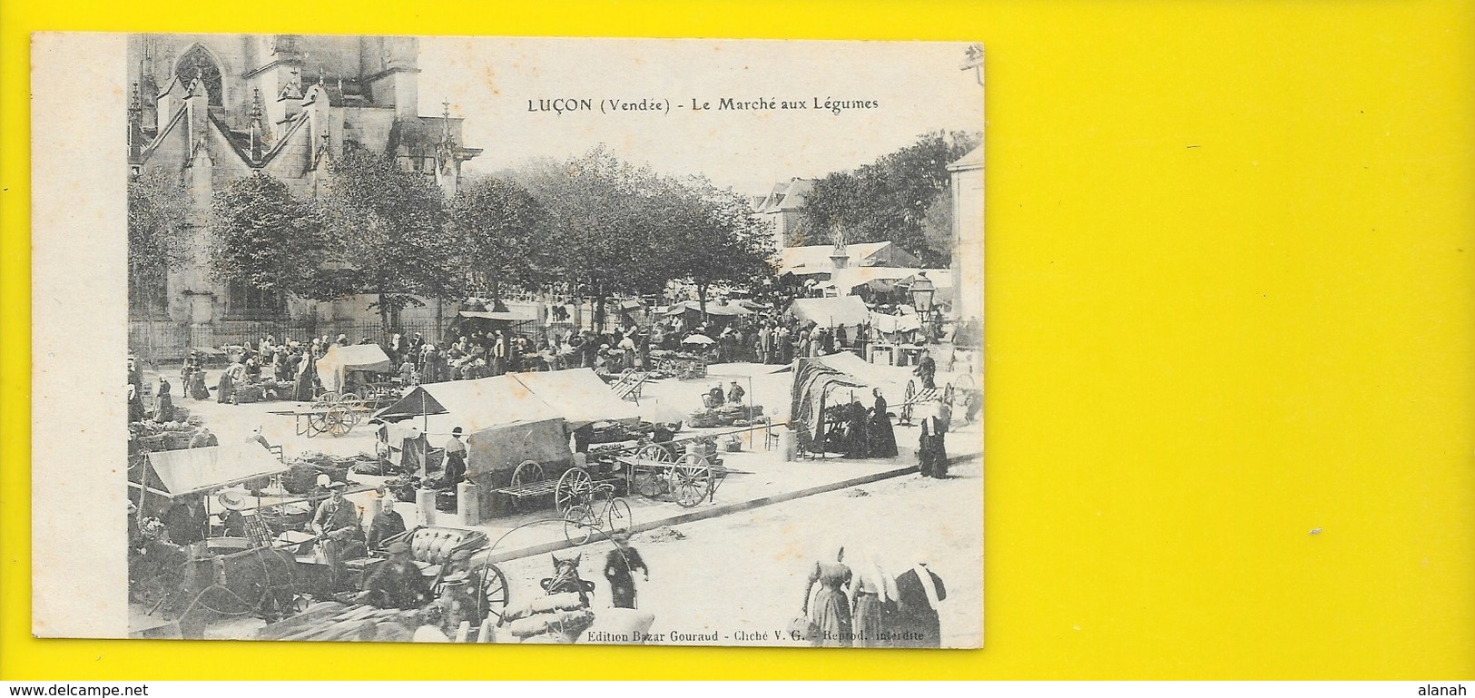 LUCON Le Marché Aux Légumes (Gouraud) Vendée (85) - Lucon