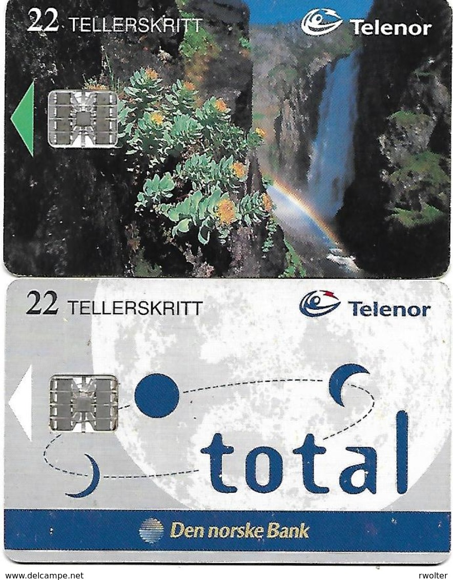 @+ Norvège - Lot De 2 Telecartes à Puce (lot 2) - Norvège