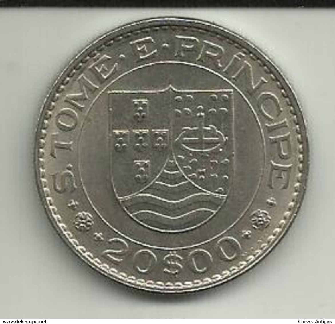 20 Escudos 1971 S. Tomé - Sao Tome Et Principe