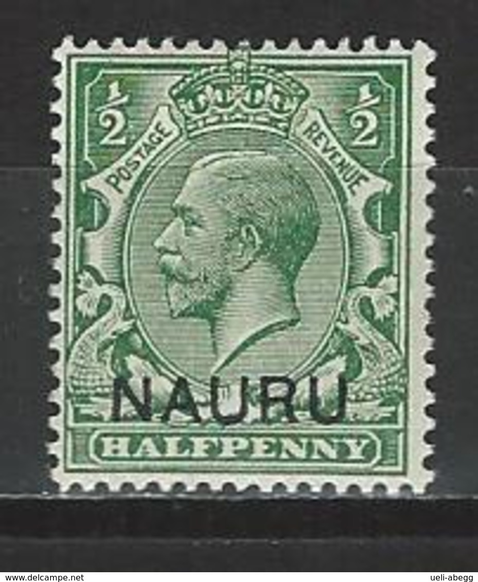 Nauru SG 1, Mi 1 I ** MNH - Nauru