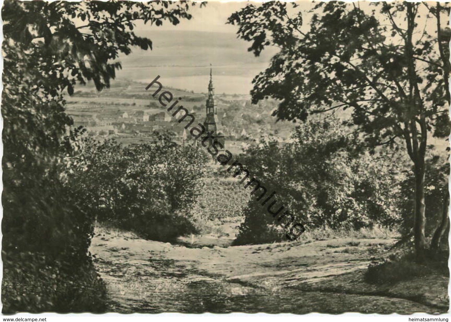 Solbad Frankenhausen - Blick Vom Schlachtberg - Foto-AK Grossformat 50er Jahre - Verlag Kurt Görtz Frankenhausen - Bad Frankenhausen