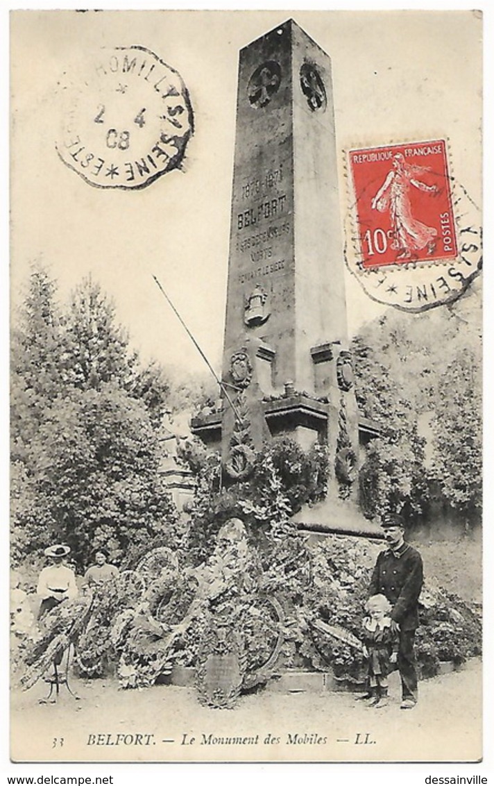 BELFORT - Le Monument Des Mobiles - Belfort – Siège De Belfort