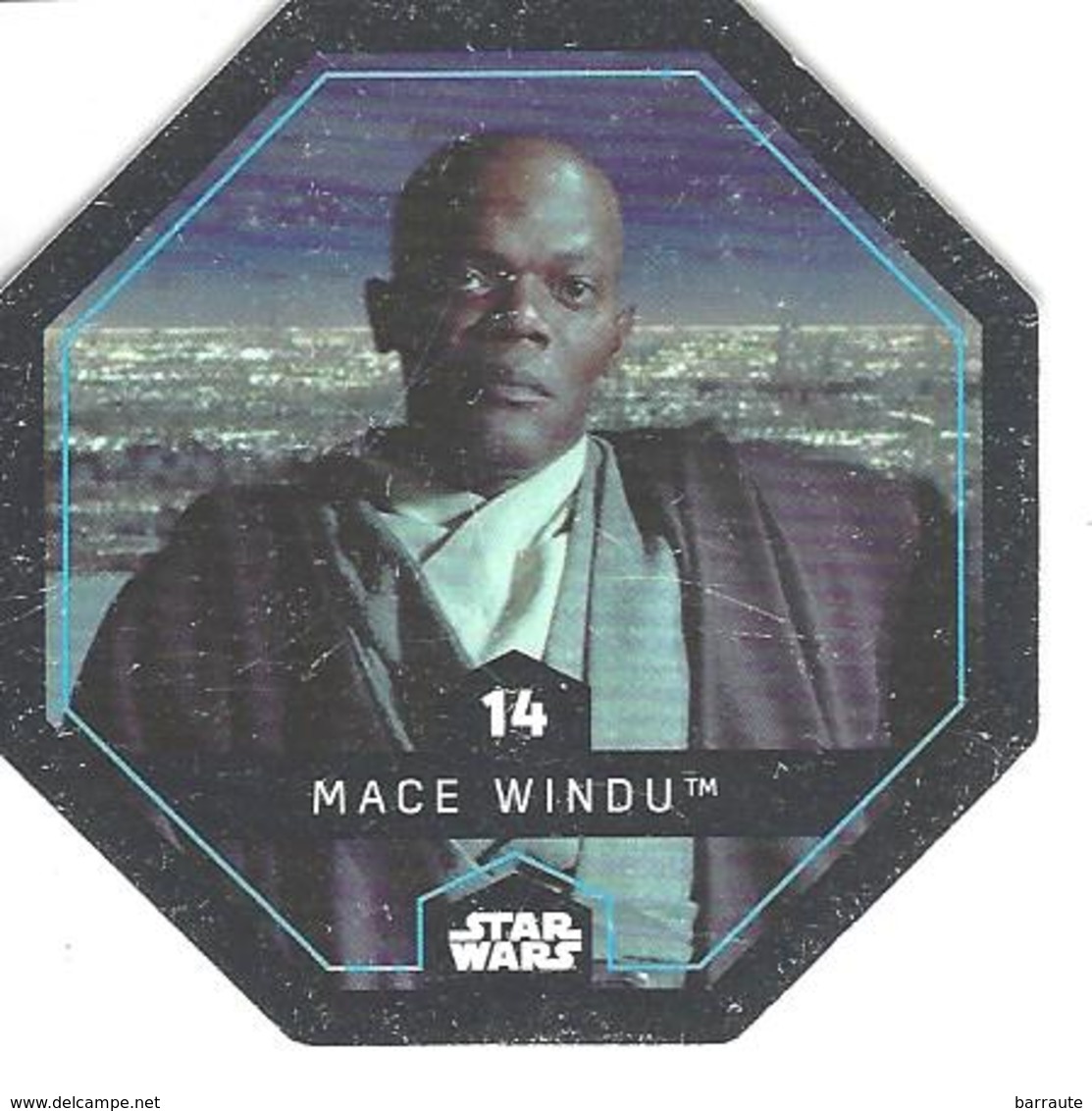 JETON LECLERC STAR WARS   N° 14 MACE WINDU - Power Of The Force