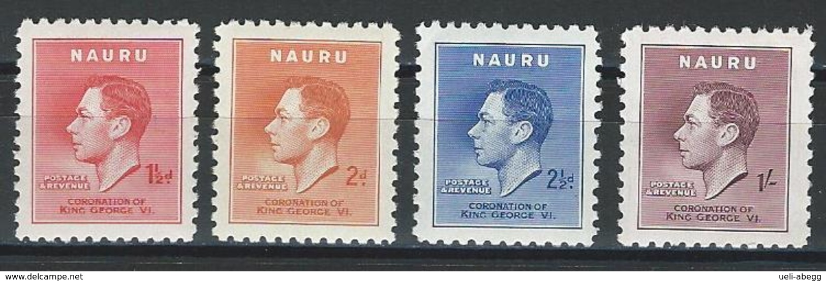 Nauru SG 44-47, Mi 33-36 ** MNH - Nauru