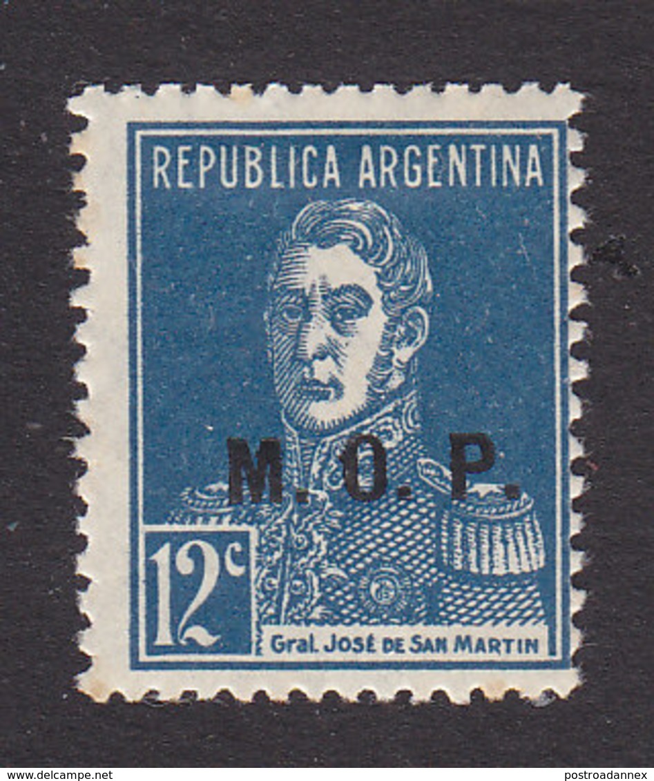 Argentina, Scott #OD301, Mint Hinged, Regular Issues Overprinted, Issued 1913 - Service