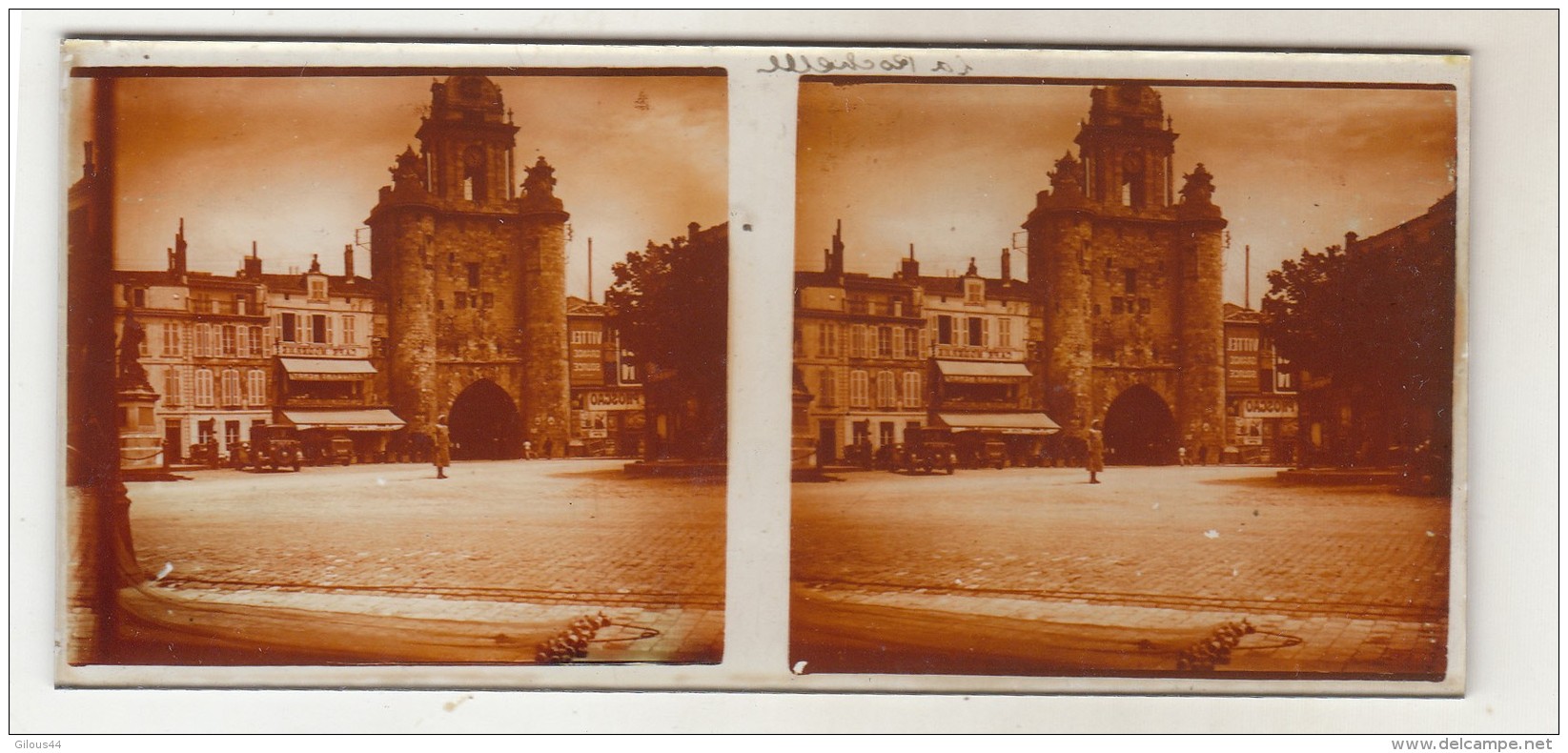 Plaques Stérèoscopiques  La Rochelle - Stereoscopes - Side-by-side Viewers