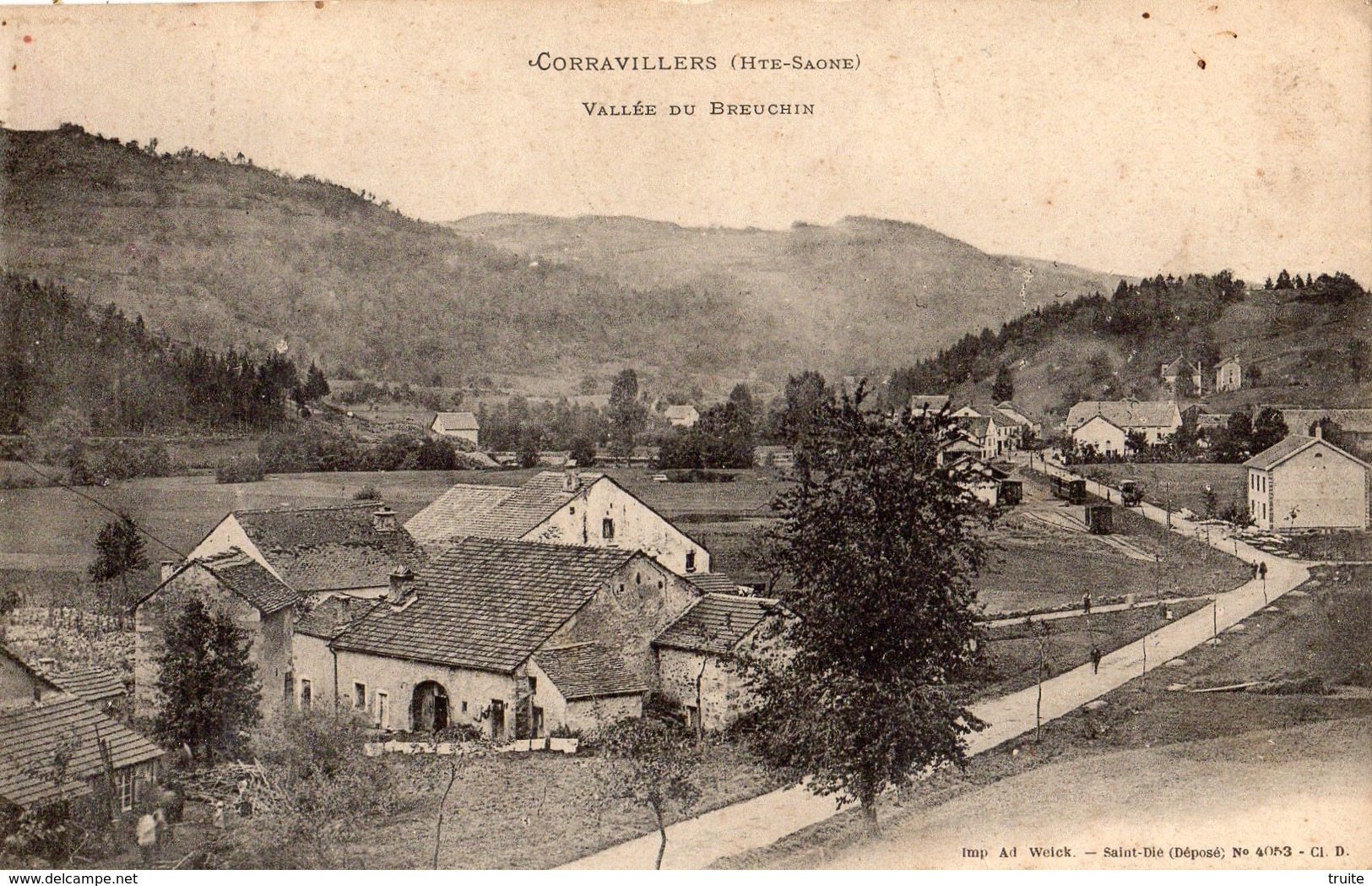 CORRAVILLERS VALLEE DU BREUCHIN - Autres & Non Classés