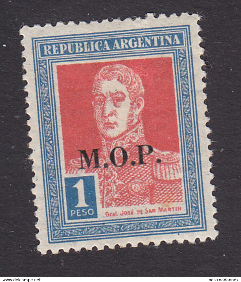 Argentina, Scott #OD304, Mint Hinged, Regular Issues Overprinted, Issued 1913 - Service