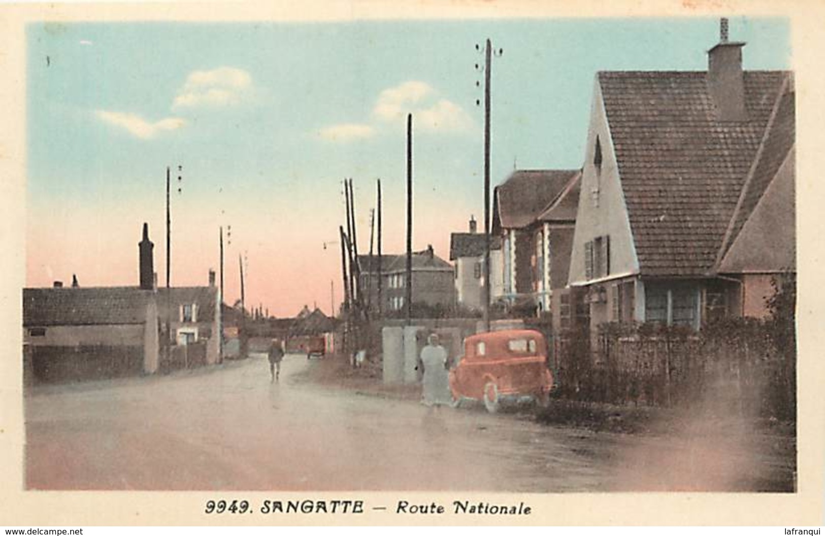 RB - Editeur Riviere Bureau -ref A432- Pas De Calais - Sangatte - Route Nationale -carte Bon Etat   - - Sangatte