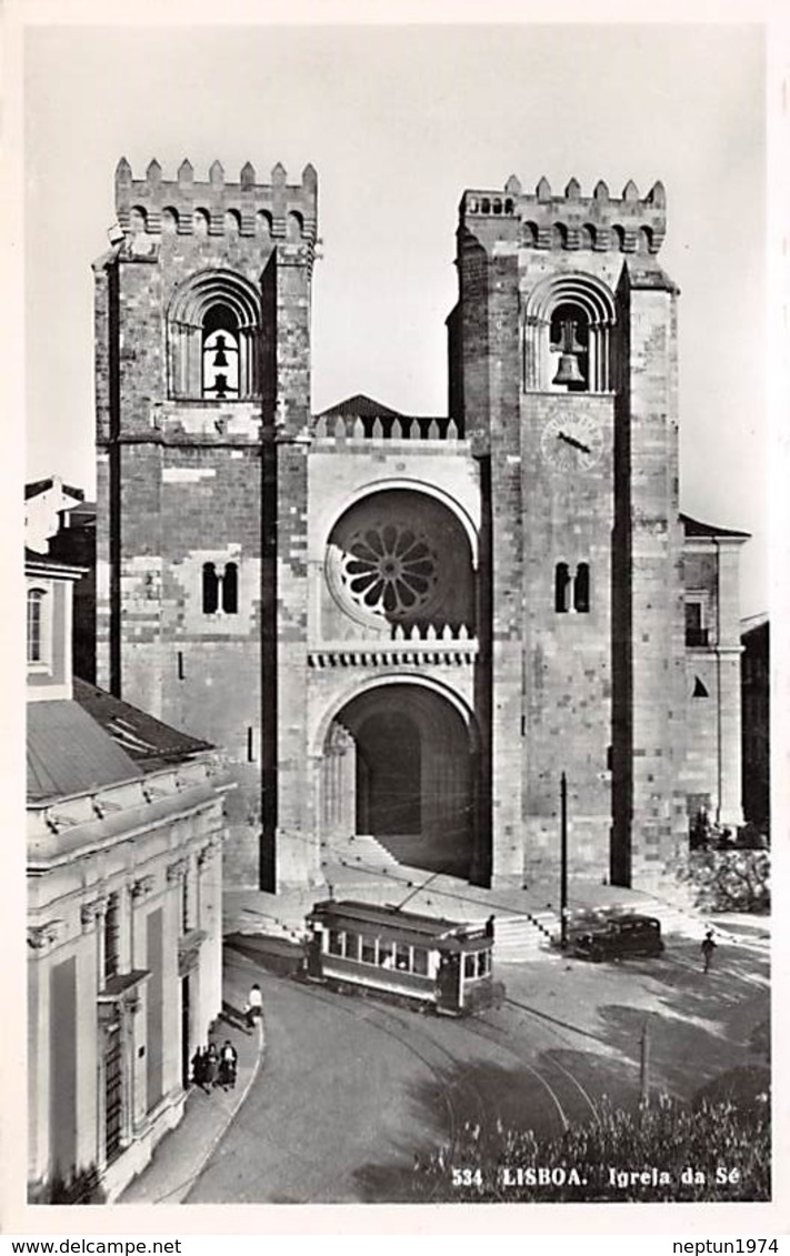 Lisboa, Igreja Da Se, Tram - Lisboa