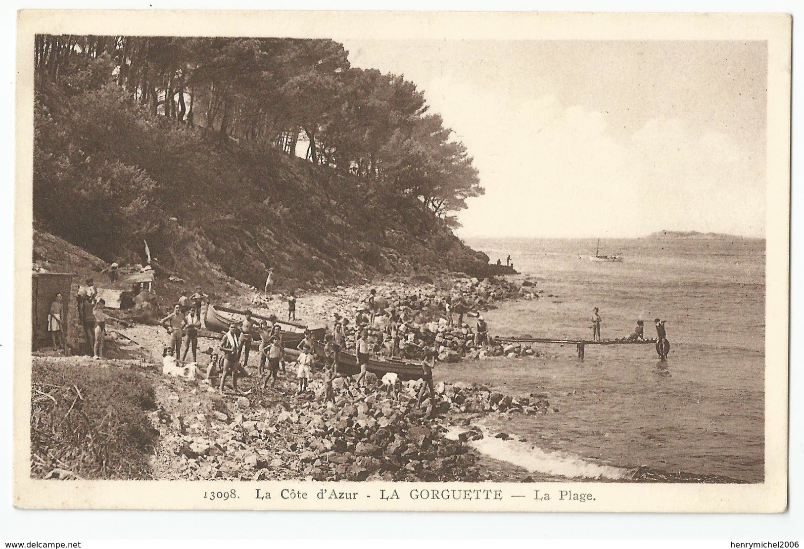 Var 83 - La Gorguette La Plage Aout 1939 Ed Gos Bandol - Bandol