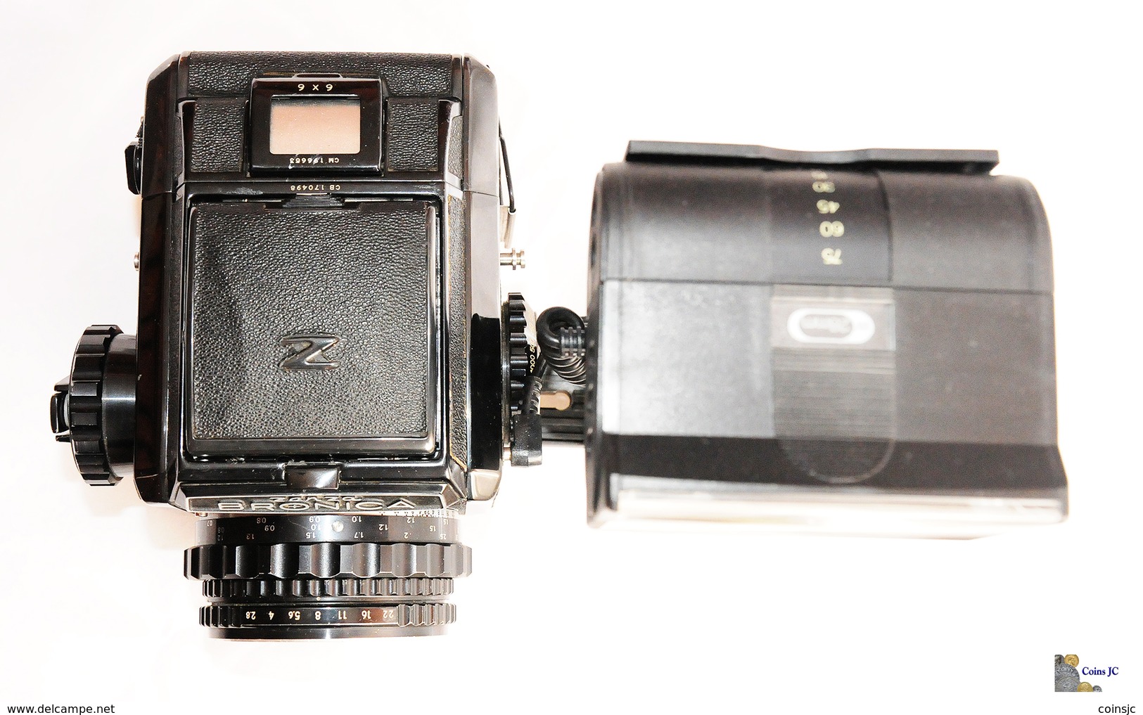 Camera ZENZA BRONICA 6x6 + Lens ZEZANON + FLASH - Analog - Cameras
