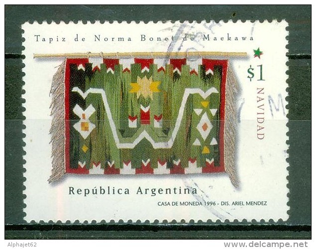 Tapisserie - ARGENTINE - Norma Bonet De Mackawa - Noel - N° 1952 - 1996 - Usados