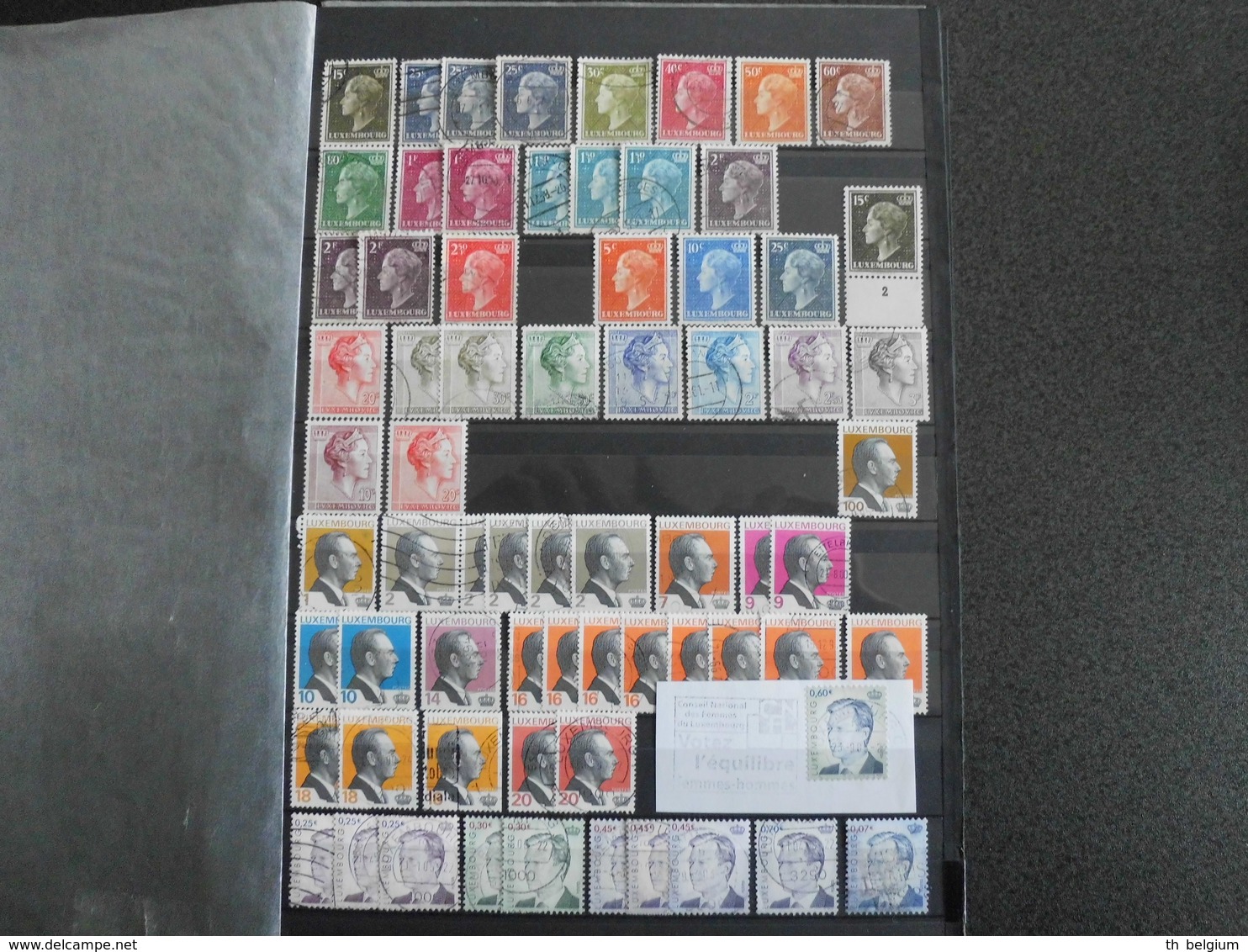 Luxemburg Luxembourg - Collection (2) - 174 Stamps  With Some High Values - Collections