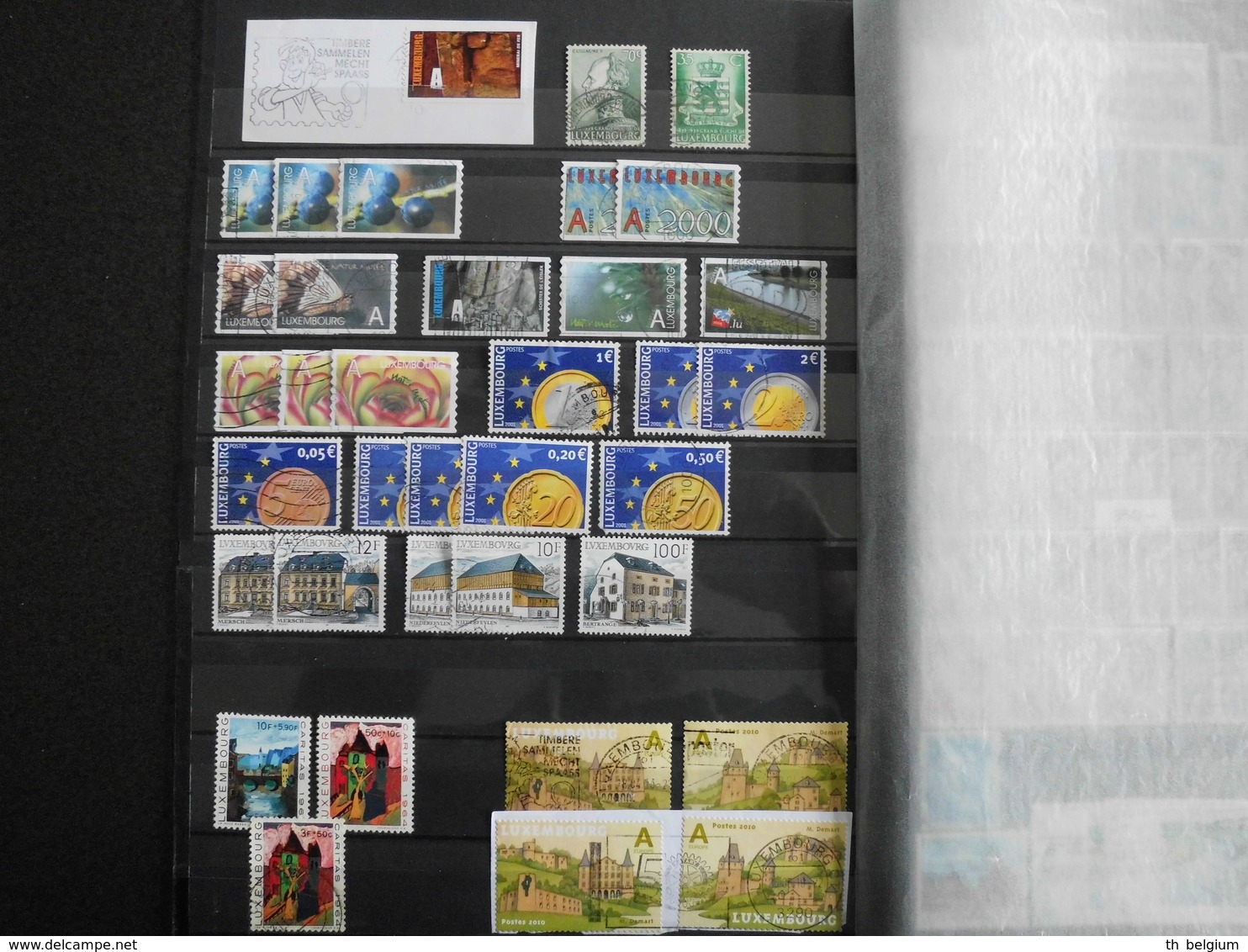 Luxemburg Luxembourg - Collection (2) - 174 Stamps  With Some High Values - Collections