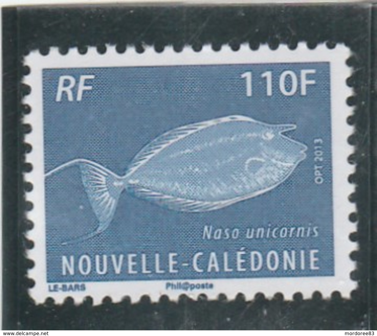 NOUVELLE CALEDONIE - 2013 - LE NASO YT 1176 NEUF -                       TDA262 - Unused Stamps