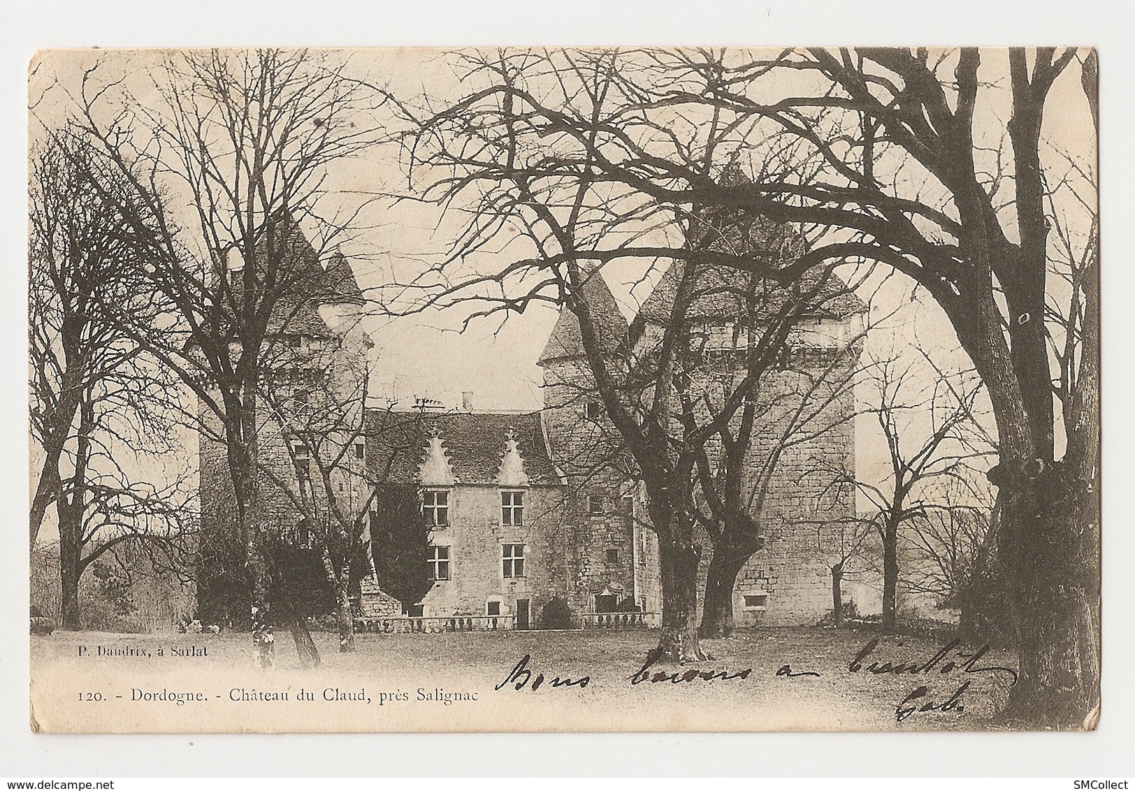 24 Près Salignac, Chateau Du Claud (2188) - Autres & Non Classés