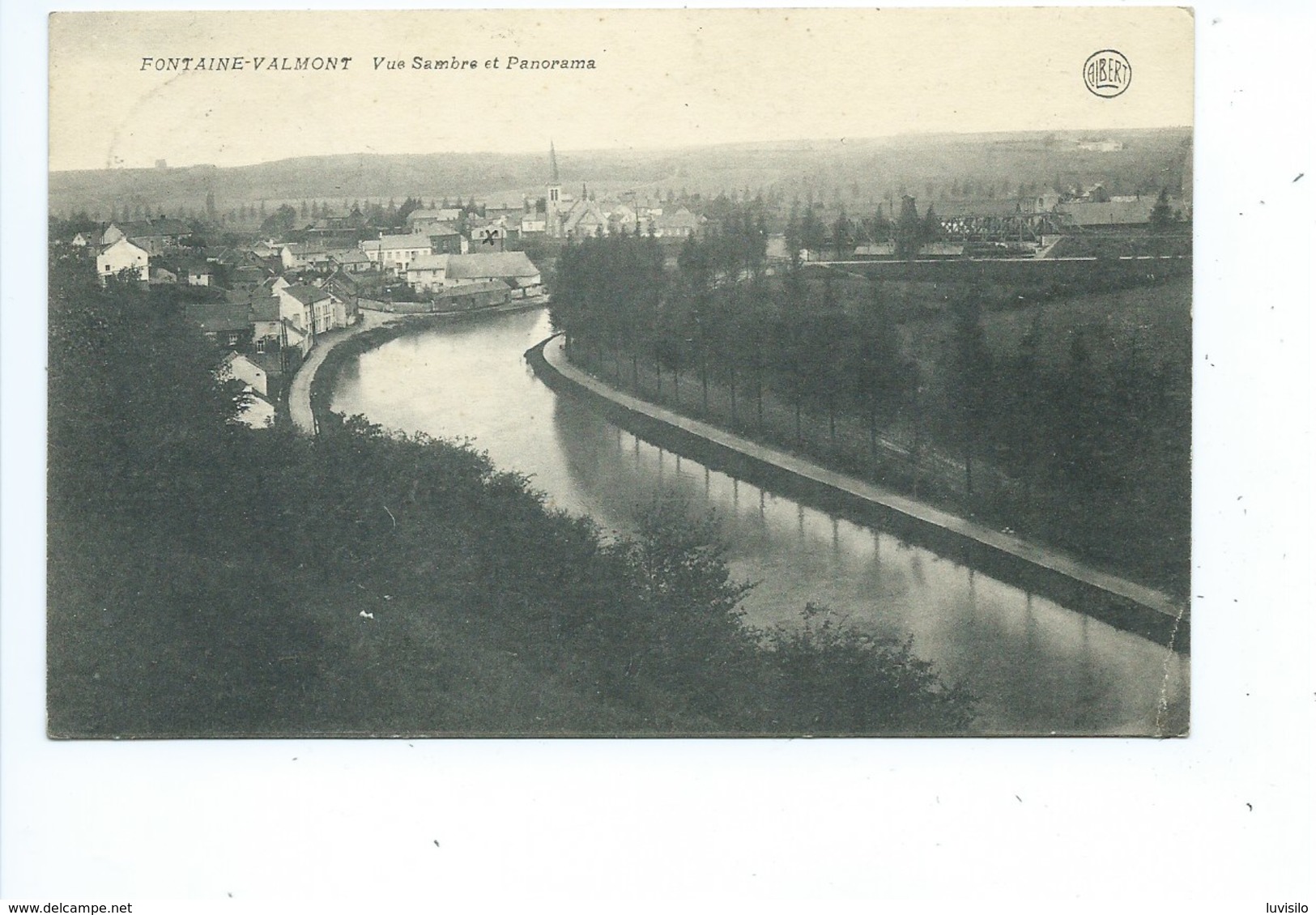 Fontaine Valmont Vue Sambre Et Panorama - Merbes-le-Chateau