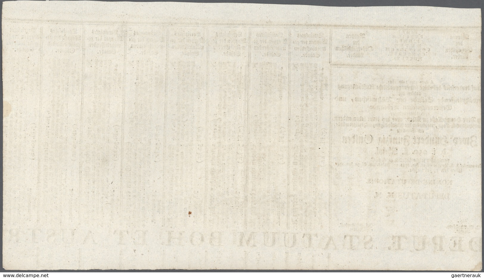 01056 Austria / Österreich: 250 Gulden 1761 Obligation Vienna, PR W3a), Complete Sheet In Condition: XF. - Oostenrijk