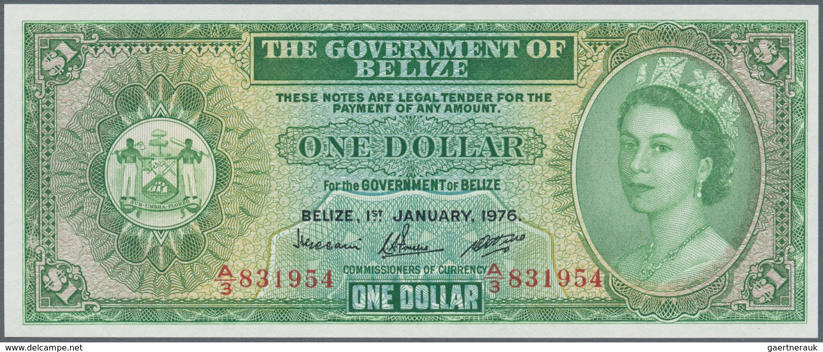 01137 Belize: 1 Dollar 1976 P. 33c In Condition: UNC. - Belize