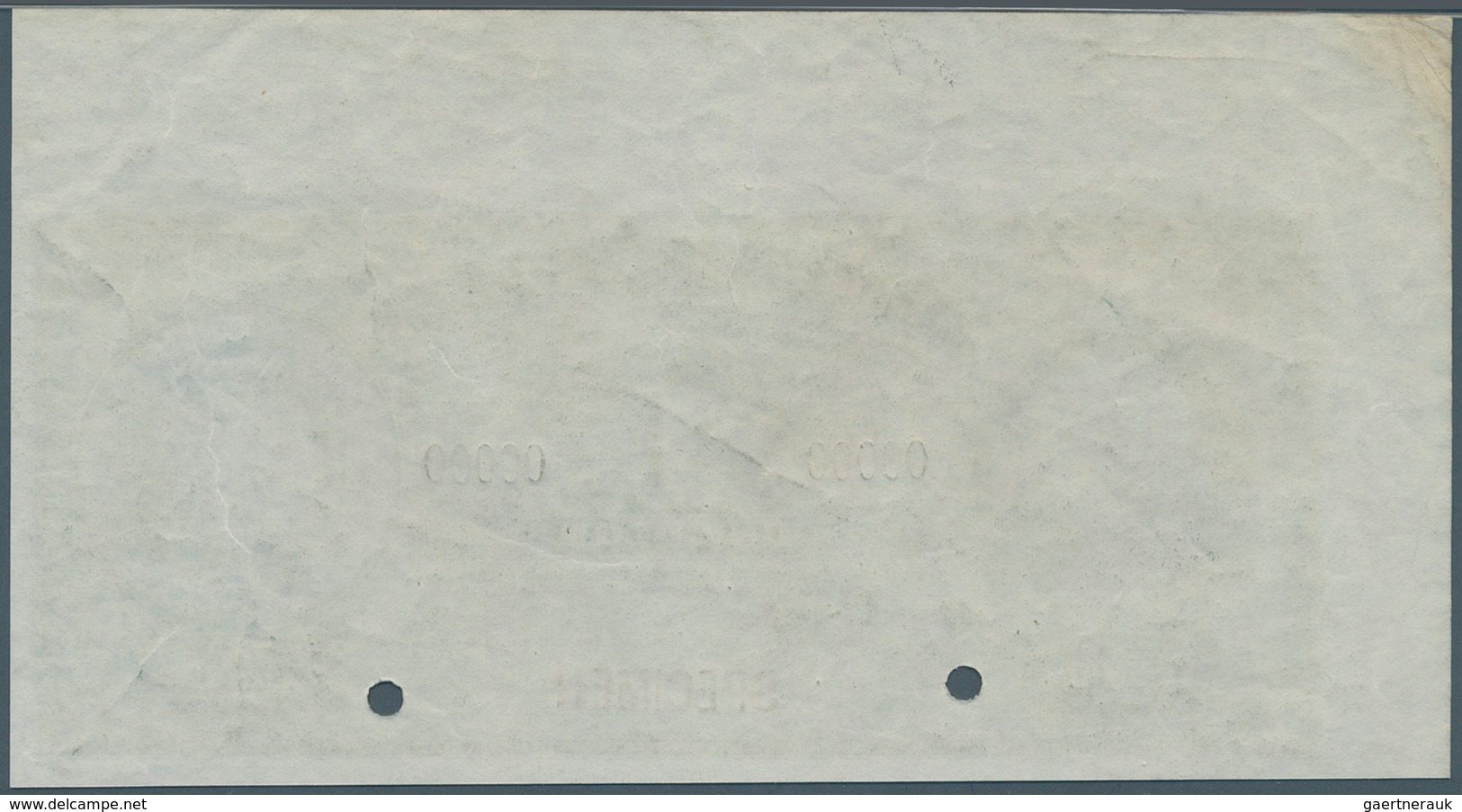 01324 Costa Rica: 1 Colon ND(1905-06) SPECIMEN, P.142s With Hand Stamped Date July 1903 At Upper Part Of T - Costa Rica