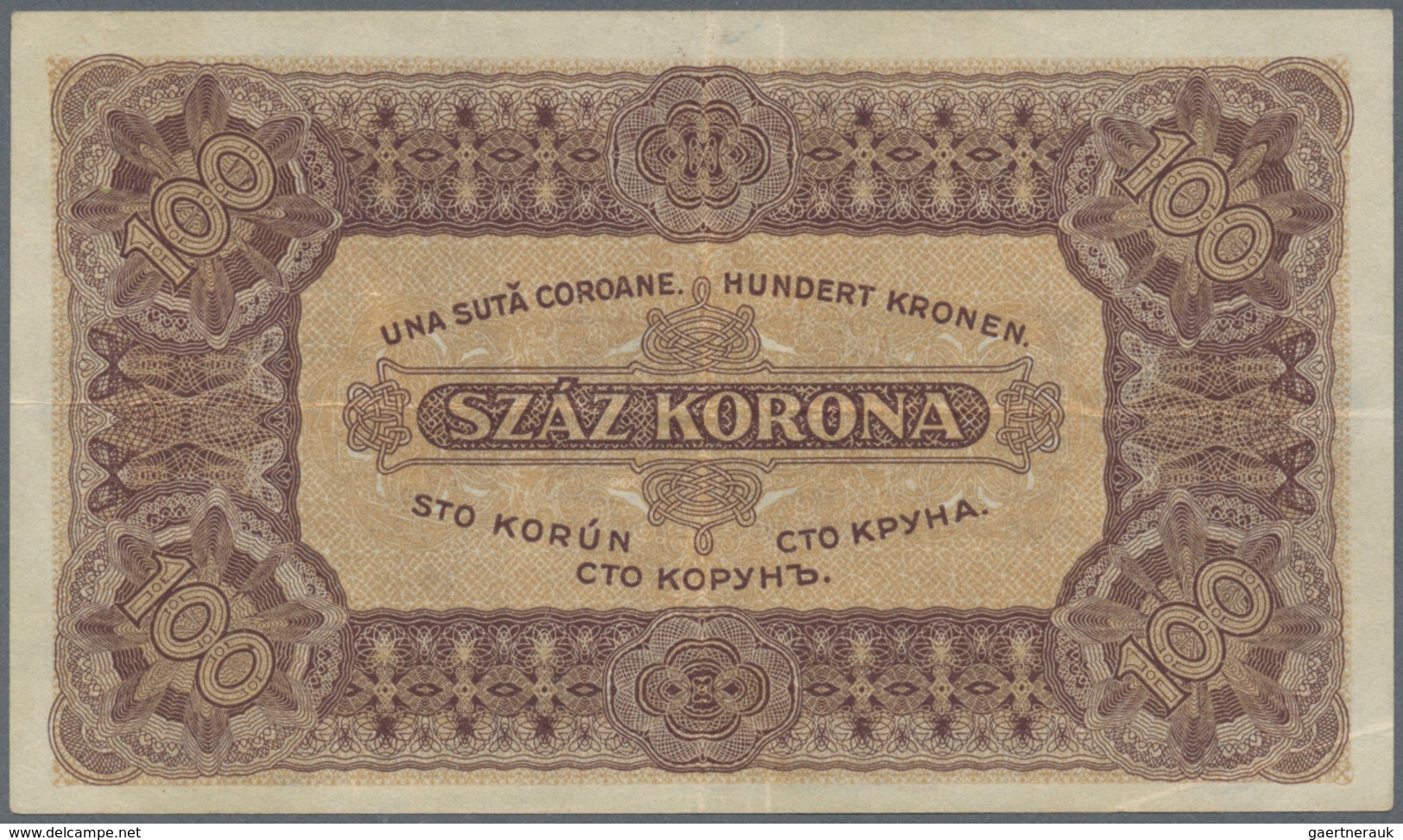 01693 Hungary / Ungarn: Pair With 1000 Korona 1923 P.73 With A Few Folds And Lightly Toned Paper And 1000 - Hungary