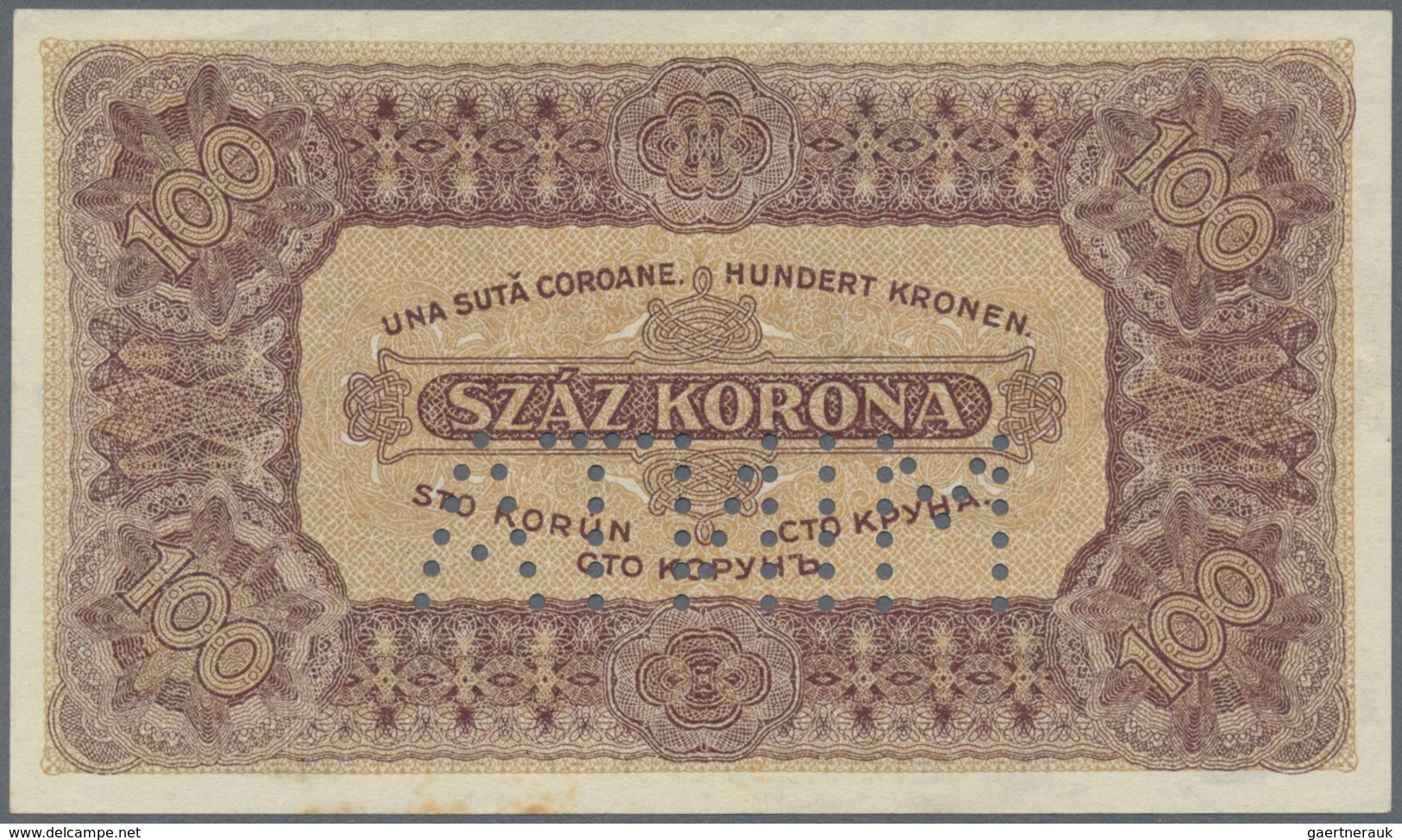 01693 Hungary / Ungarn: Pair With 1000 Korona 1923 P.73 With A Few Folds And Lightly Toned Paper And 1000 - Hongarije
