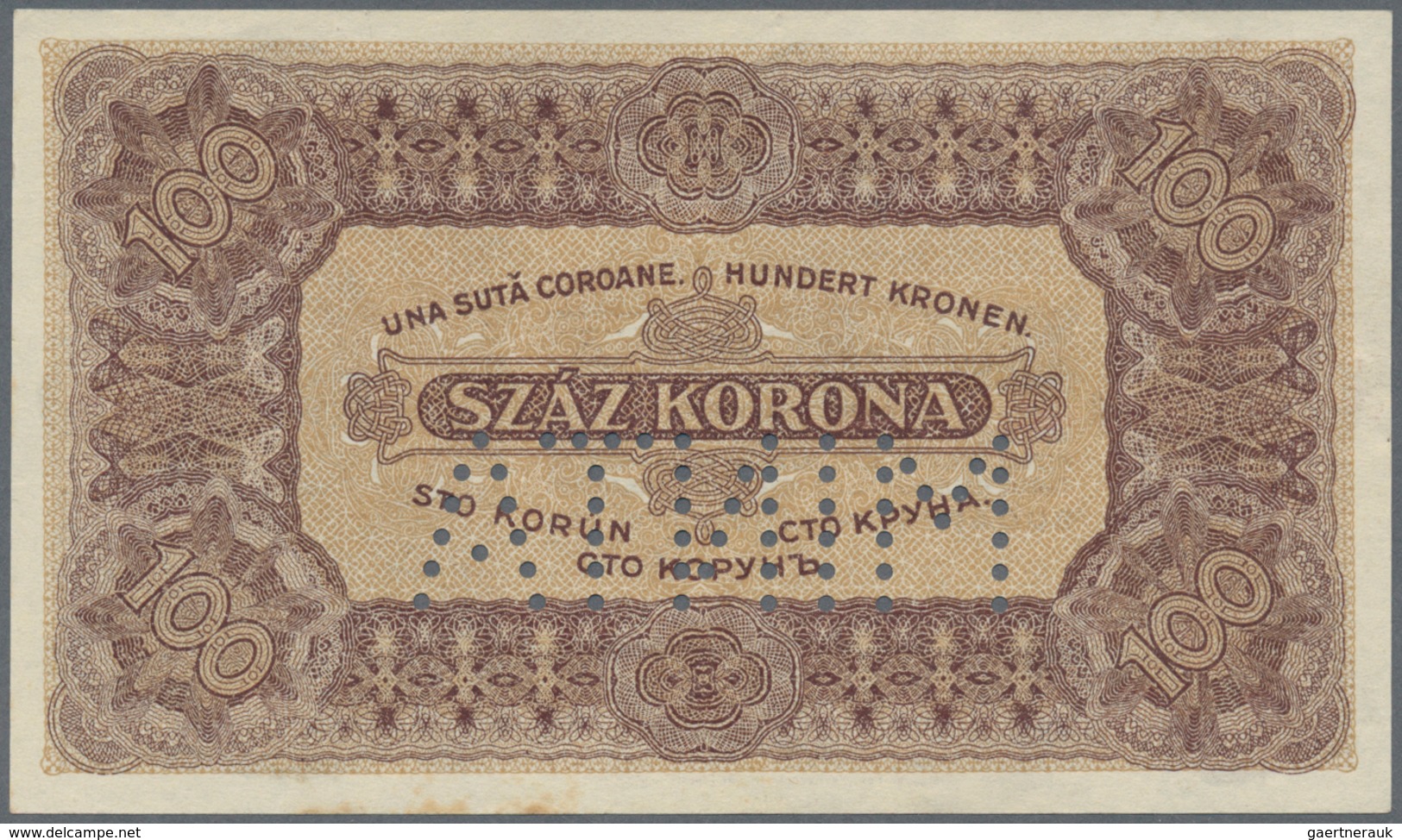 01693 Hungary / Ungarn: Pair With 1000 Korona 1923 P.73 With A Few Folds And Lightly Toned Paper And 1000 - Hungría