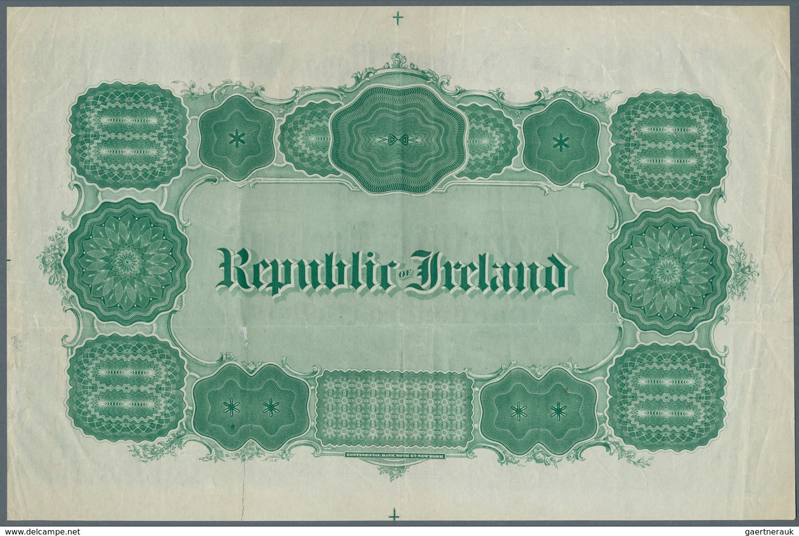 01819 Ireland / Irland: "The Republic Of Ireland" 100 Dollars 186x P. NL, Highly Rare And Seldom Seen High - Ireland