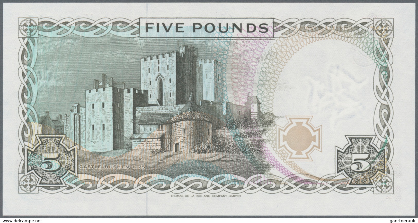 01834 Isle Of Man: Set With 4 Banknotes 1, 5, 10 And 20 Pounds ND(1990-2009), P.40b, 41b, 42b, 43b, All In - Other & Unclassified