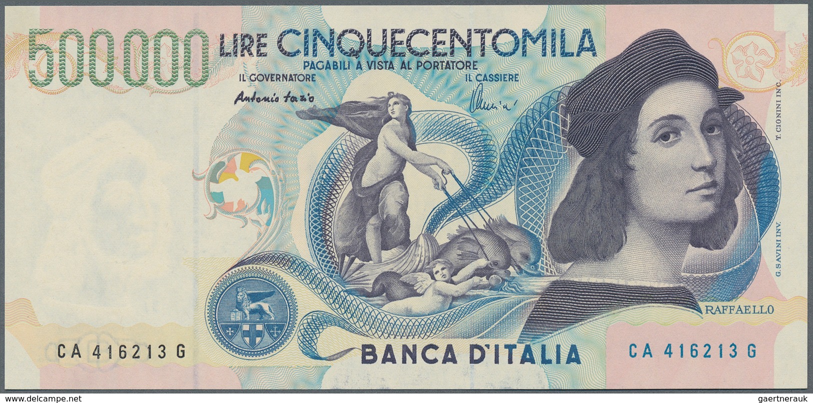 01872 Italy / Italien: 500.000 Lire 1997 P. 118 In Condition: UNC. - Altri & Non Classificati