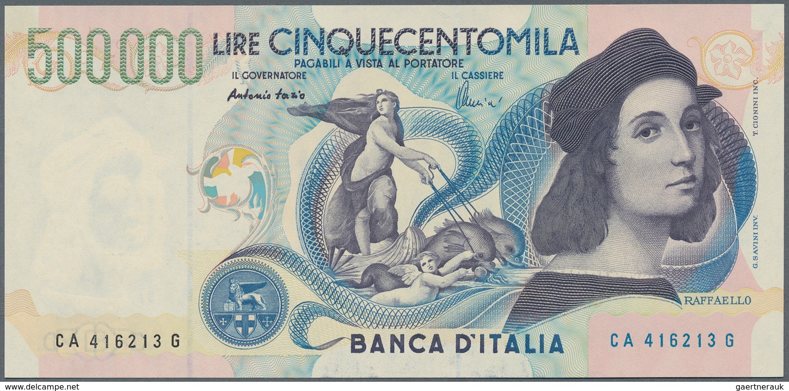 01872 Italy / Italien: 500.000 Lire 1997 P. 118 In Condition: UNC. - Otros & Sin Clasificación